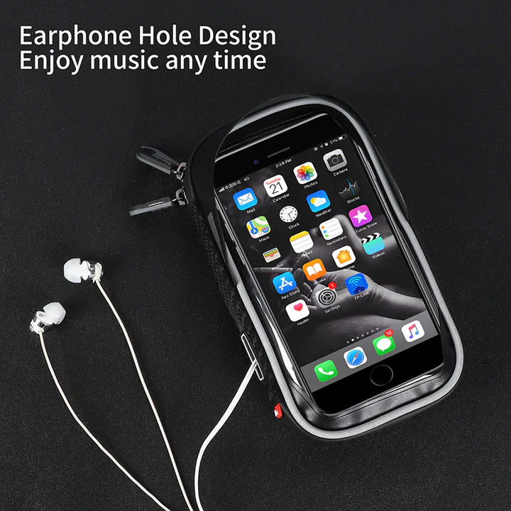 Bolso Frontal para Bicicleta con Soporte para Celular SMALL