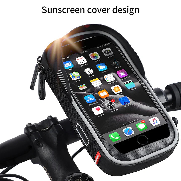 Bolso Frontal para Bicicleta con Soporte para Celular SMALL