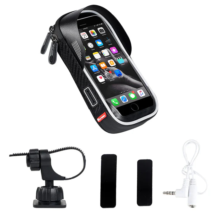 Bolso Frontal para Bicicleta con Soporte para Celular SMALL