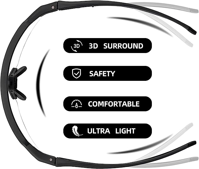Gafas ROCKBROS 10175 de sol deportivas fotocromáticas para hombres y mujeres