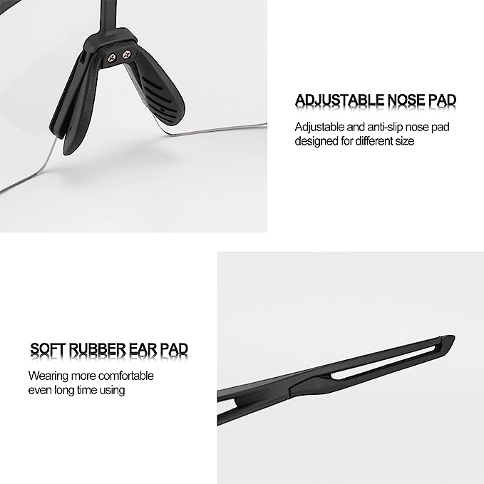 Gafas ROCKBROS 10175 de sol deportivas fotocromáticas para hombres y mujeres