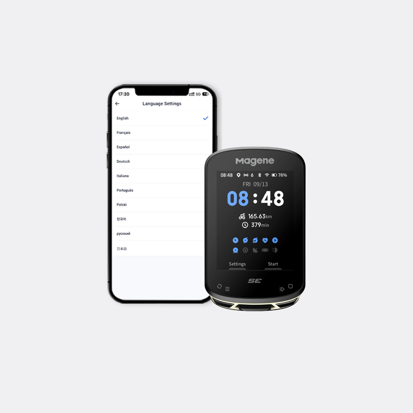 Ciclocomputadora para Bicicleta Inteligente C506 SE