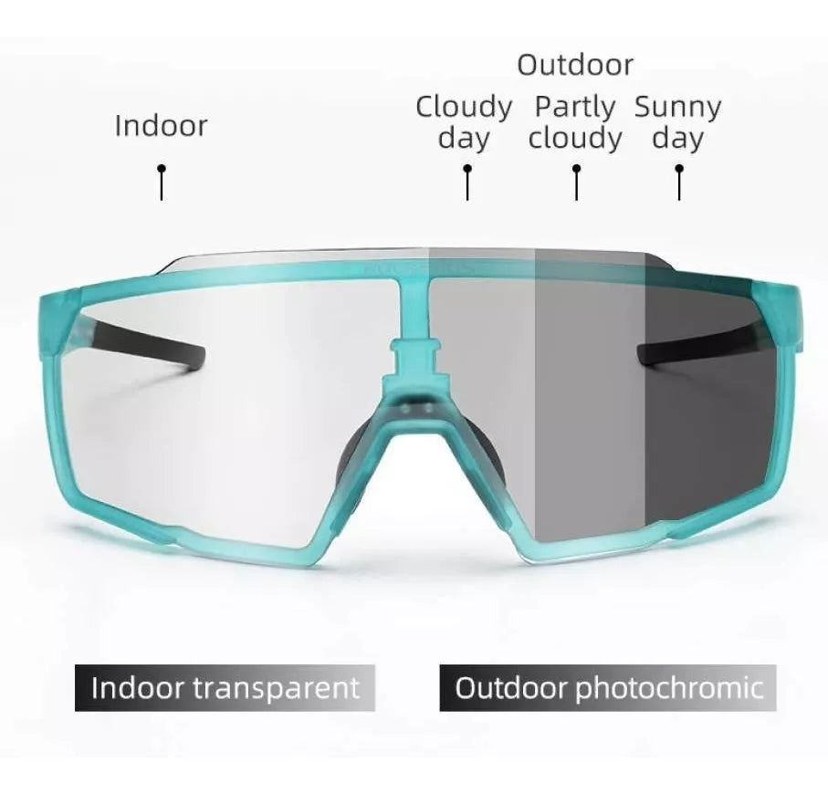 Gafas Rockbros Fotocromaticos Azul Claro Sp22bl