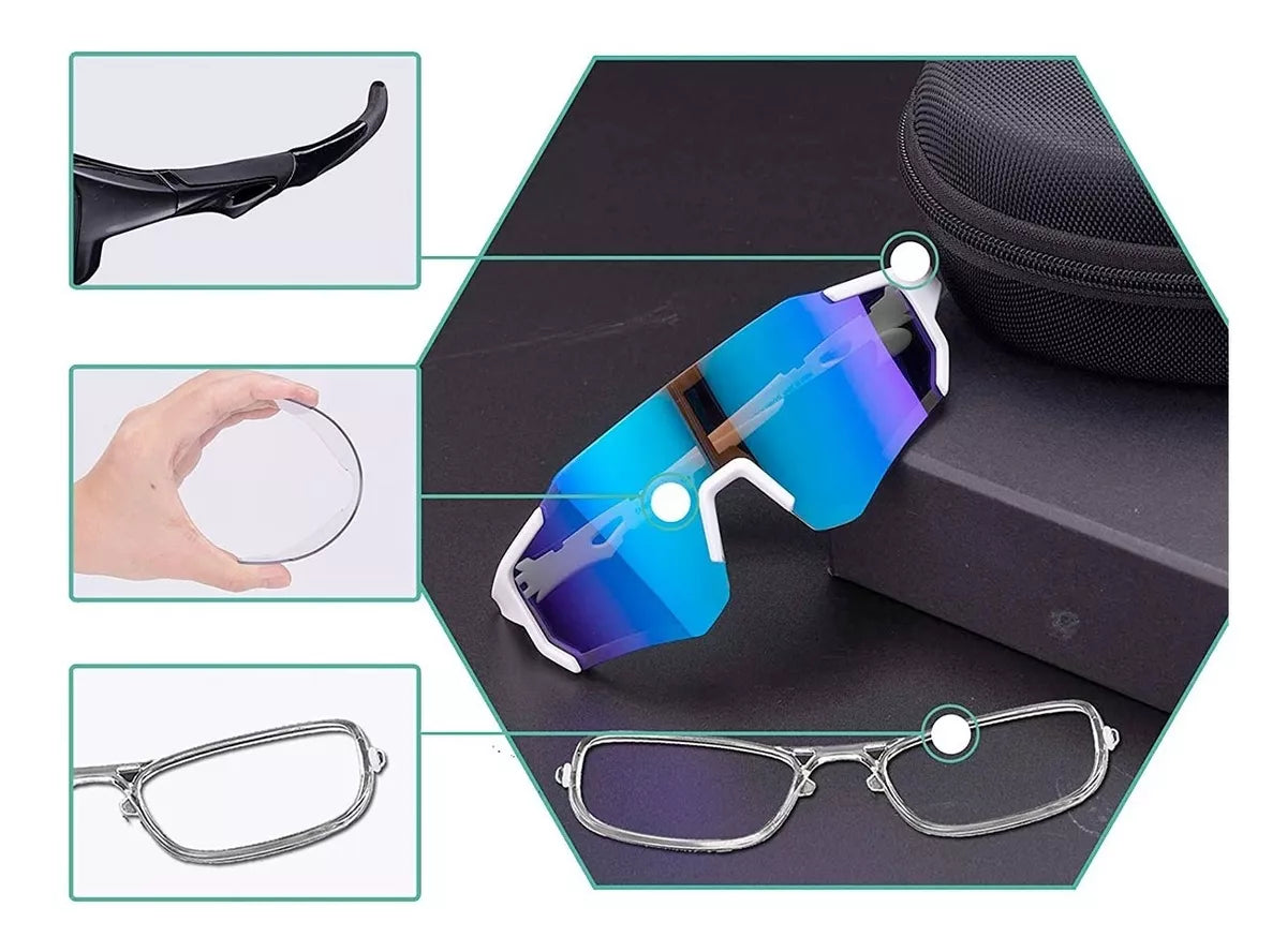 Gafas Rockbros Ciclismo Lentes De Sol Polarizados Unisex 10183