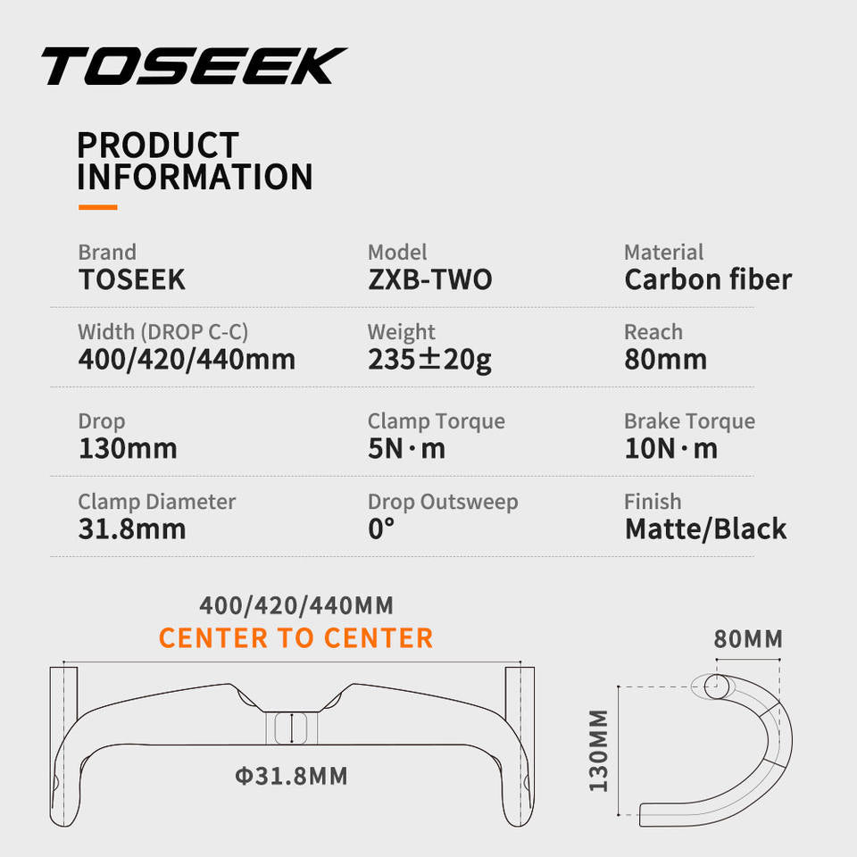 Descubre el manillar TOSEEK ZXB-TWO y mejora tu experiencia de ciclismo!