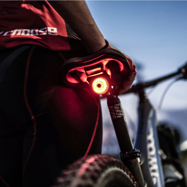 Luz Trasera Inteligente y a Prueba de Agua para Bicicleta ENLEE