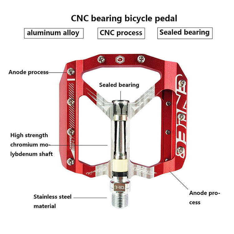 Pedal de bicicleta de montaña CNC ultraligero ENLEE 89
