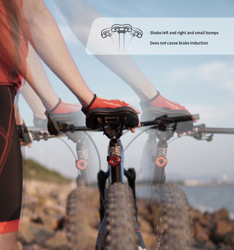 Luz de freno Bicicleta de carretera MTB Luz inteligente enlee