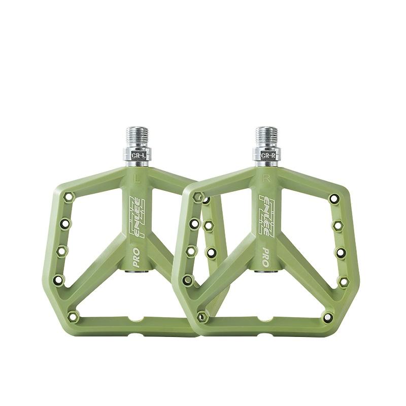Pedales Antideslizantes de Superficie Ancha para Bicicleta ENLEE