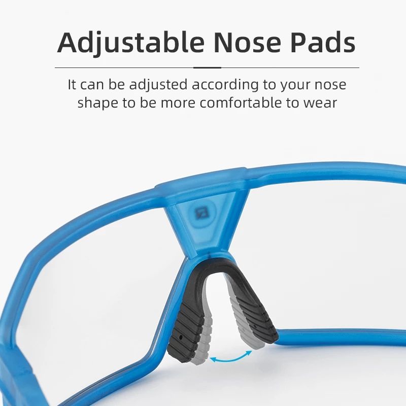 Gafas SP214BL ROCKBROS fotocromáticas para ciclismo para hombre y mujer
