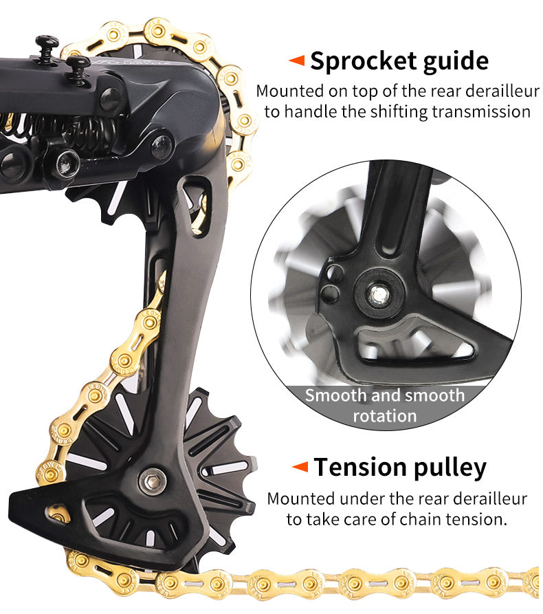 PULLEY ROLDANAS DE RODAMIENTOS DE CEREMICA AERO