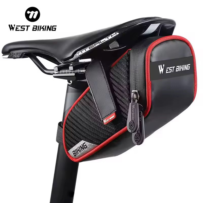 Bolso de Sillín West Biking 🚲💼 Negro