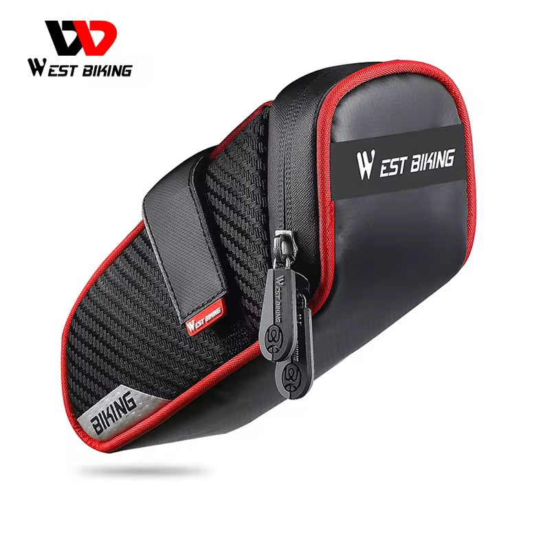 Bolso de Sillín West Biking 🚲💼 Negro