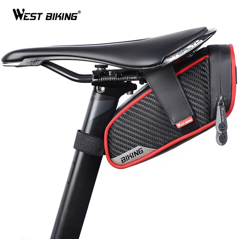 Bolso de Sillín West Biking 🚲💼 Negro