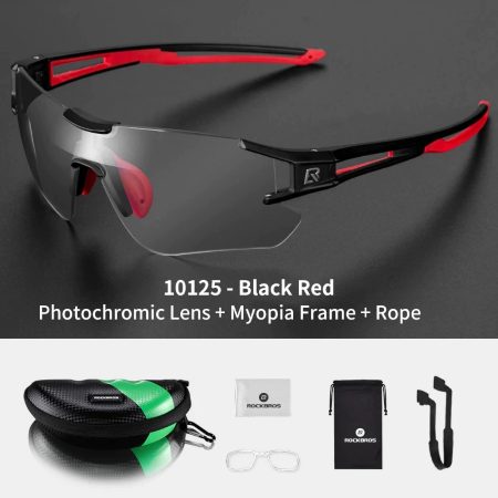 Gafas de ciclismo 10125 fotocromáticos Rockbros