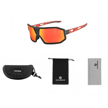 Gafas de ciclismo SP214BK polarizados Rockbros