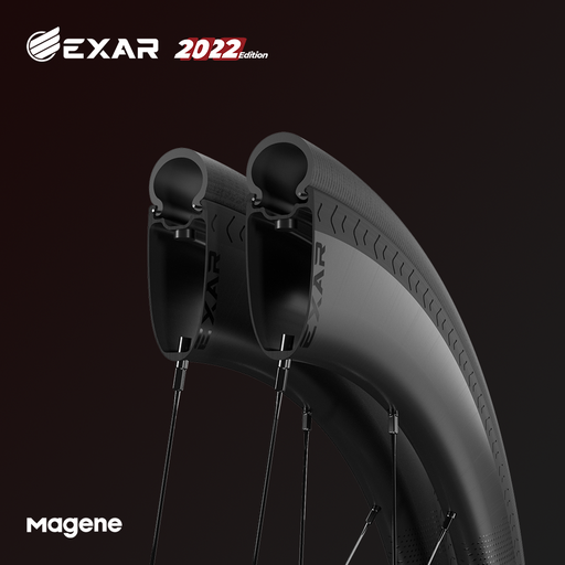 Juego rims ruedas de fibra de carbono EXAR Pro