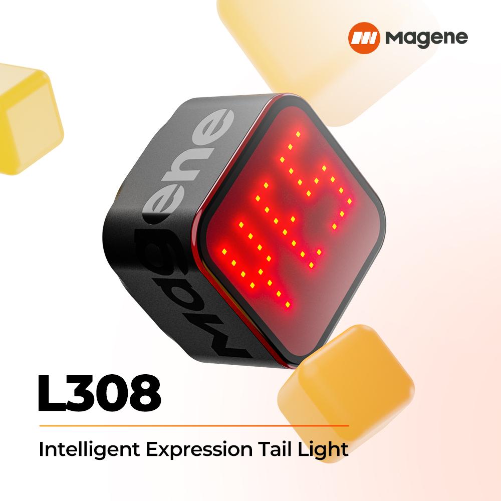 Luz Trasera Inteligente Magene L308 – Personalización y Seguridad Total