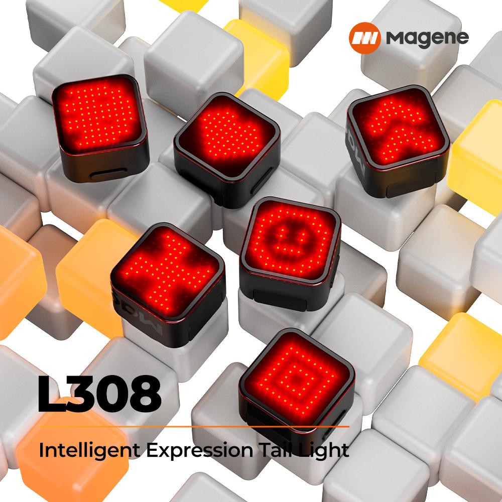 Luz Trasera Inteligente Magene L308 – Personalización y Seguridad Total