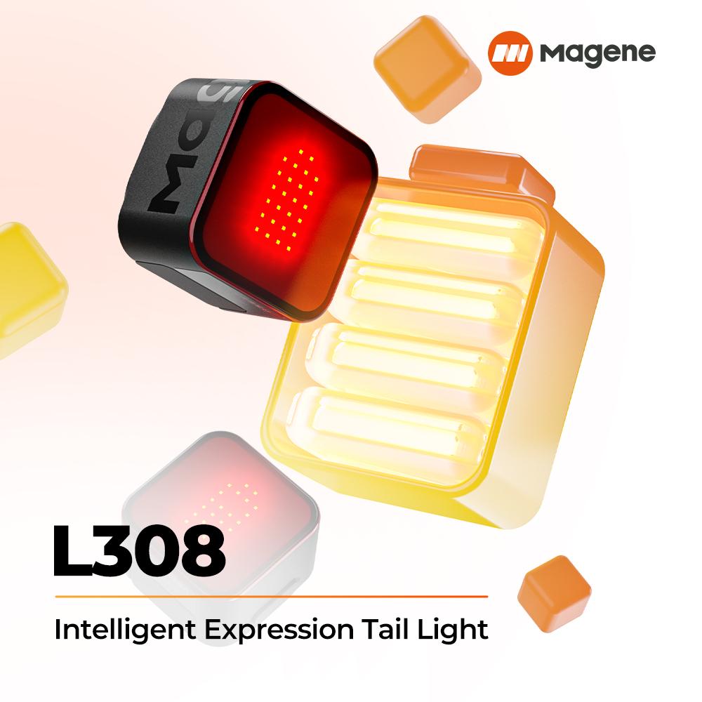 Luz Trasera Inteligente Magene L308 – Personalización y Seguridad Total