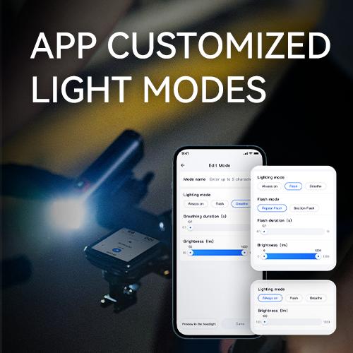 Luz Delantera Inteligente Magene AT1200 / AT1600 – Potencia, Seguridad y Conectividad
