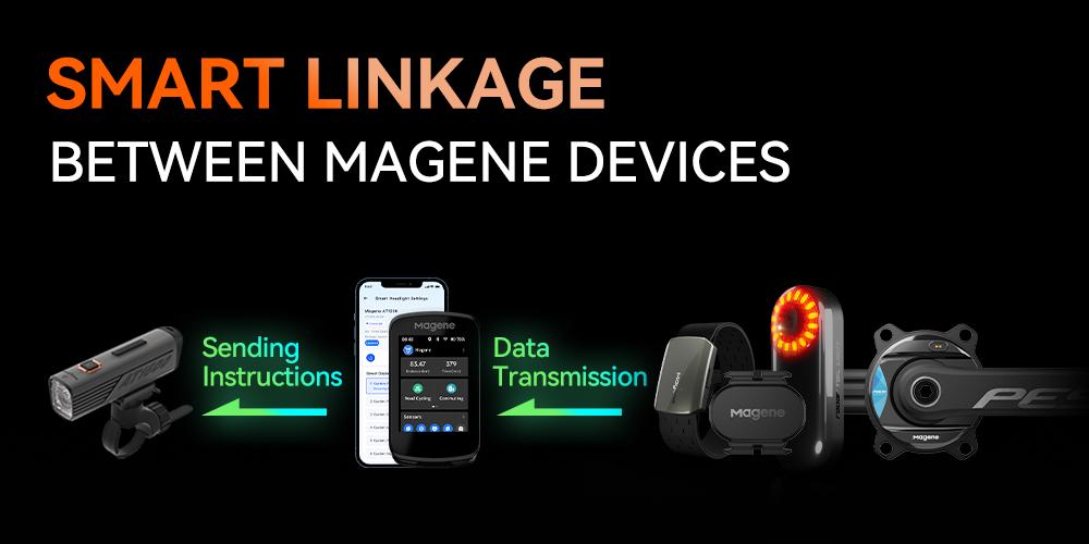 Luz Delantera Inteligente Magene AT1200 / AT1600 – Potencia, Seguridad y Conectividad