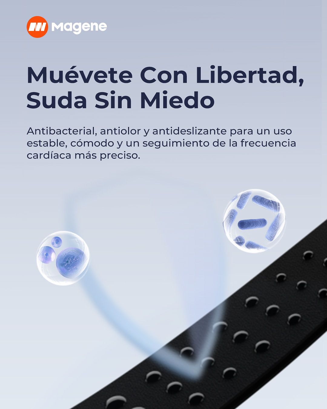 Monitor de Frecuencia Cardíaca Magene H613