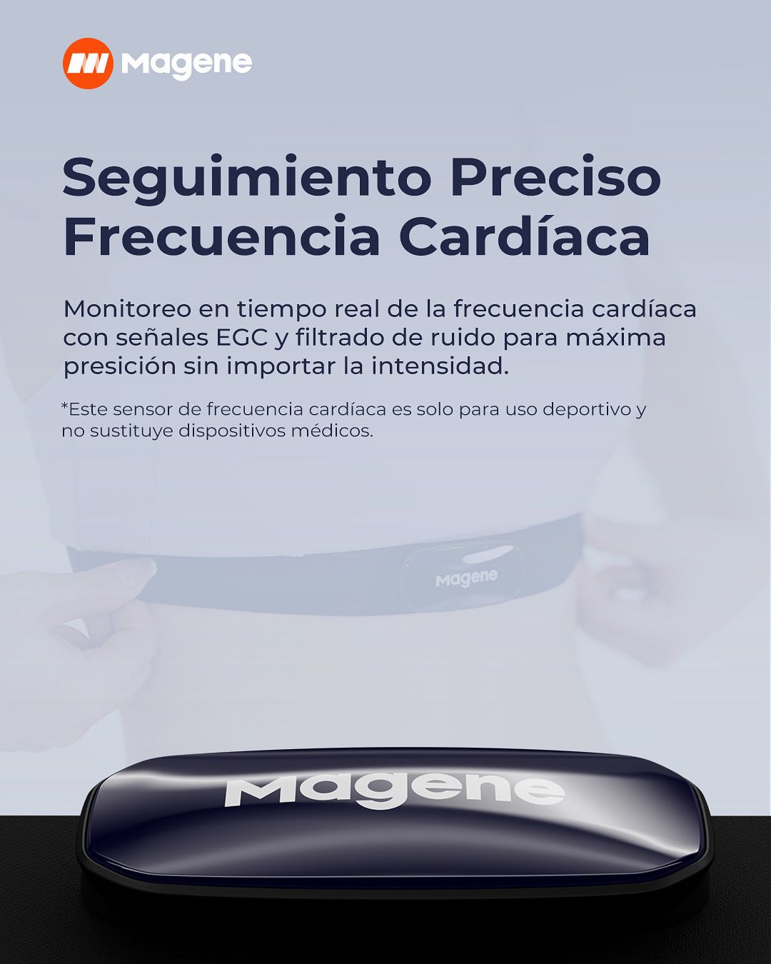 Monitor de Frecuencia Cardíaca Magene H613