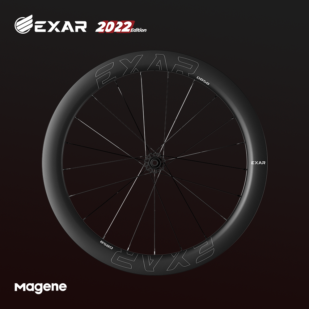 Juego rims ruedas de fibra de carbono EXAR Pro