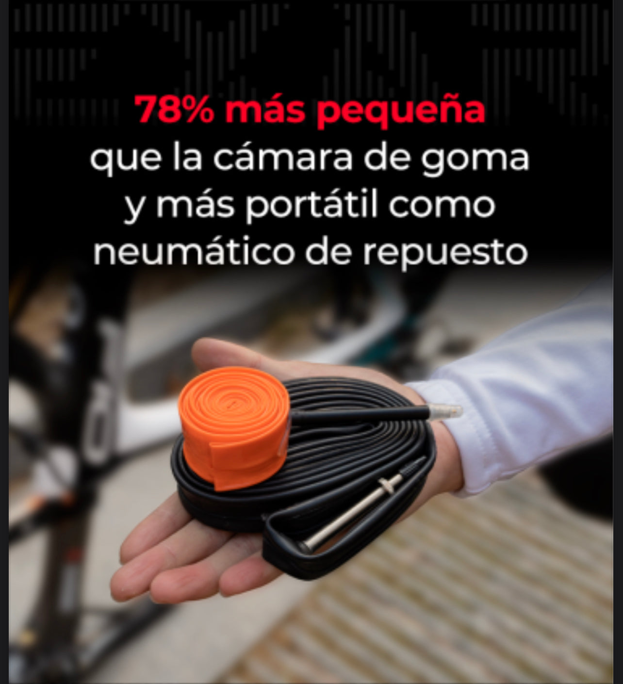 Tubos ultra ligeros TPU EXAR 36gr