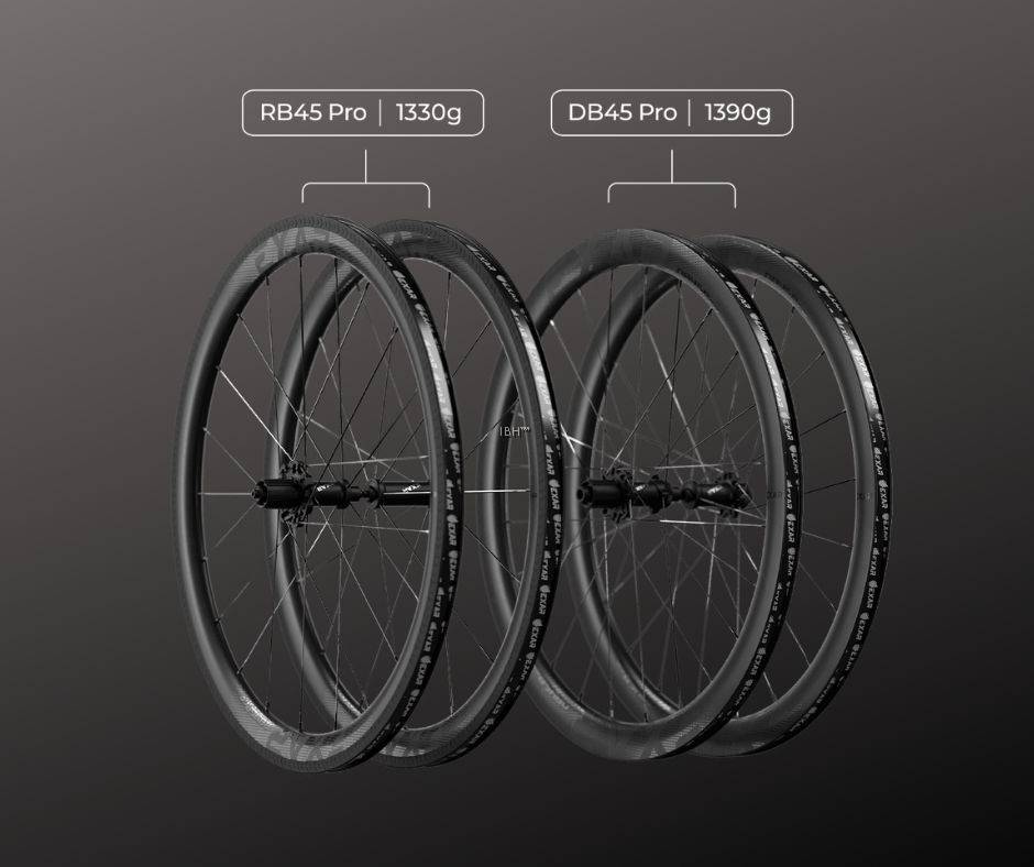 Juego rims ruedas de fibra de carbono EXAR Pro