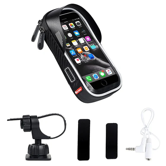 Bolso Frontal para Bicicleta con Soporte para Celular SMALL