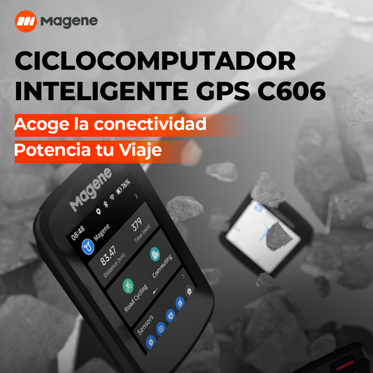 CICLO  COMPUTADOR MAGENE C606 WIFI MAPAS TP