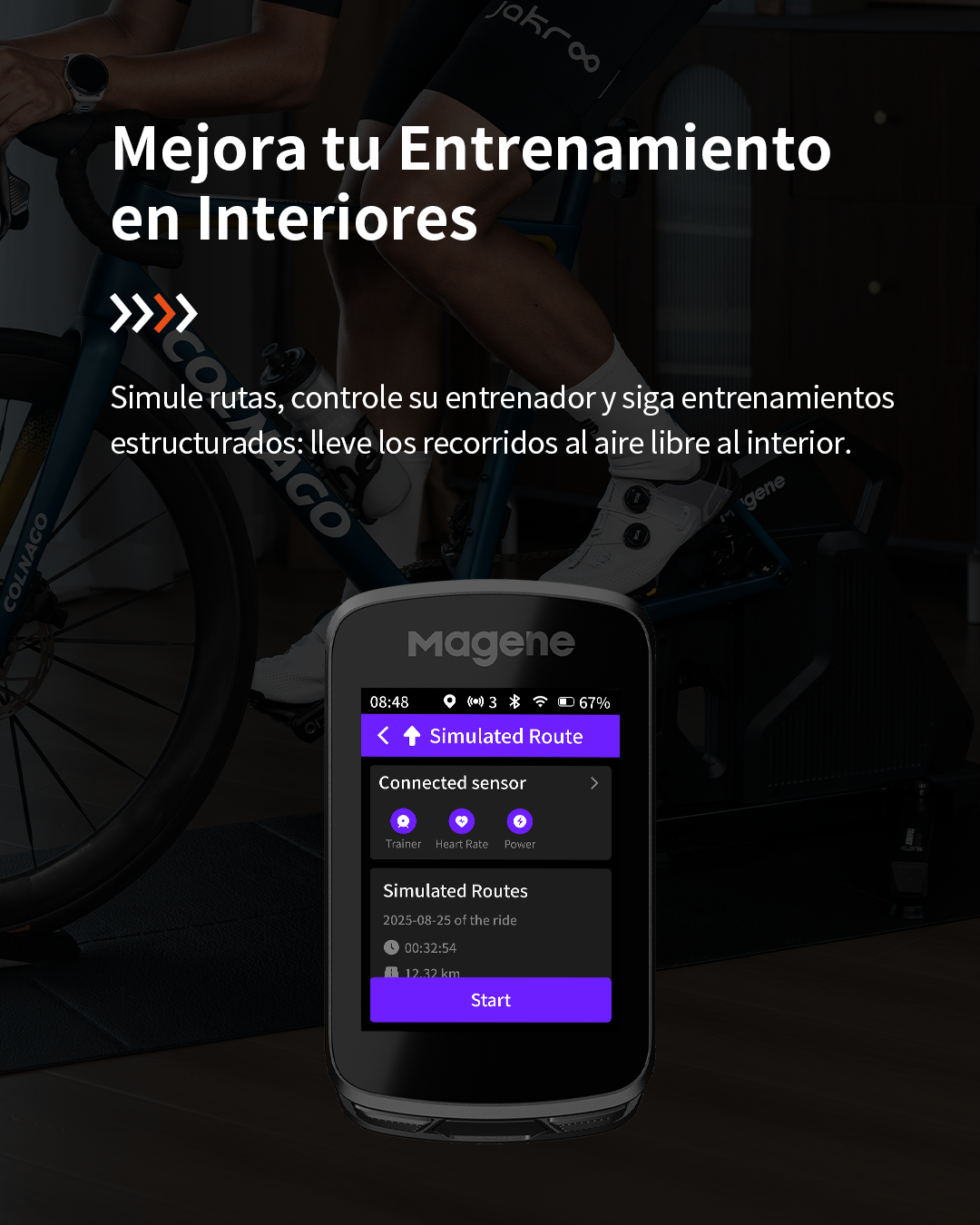 Magene C606 Pro Ciclocomputador GPS Inteligente para Ciclismo