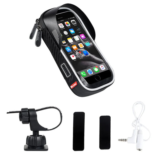 Bolso Frontal para Bicicleta con Soporte para Celular SMALL
