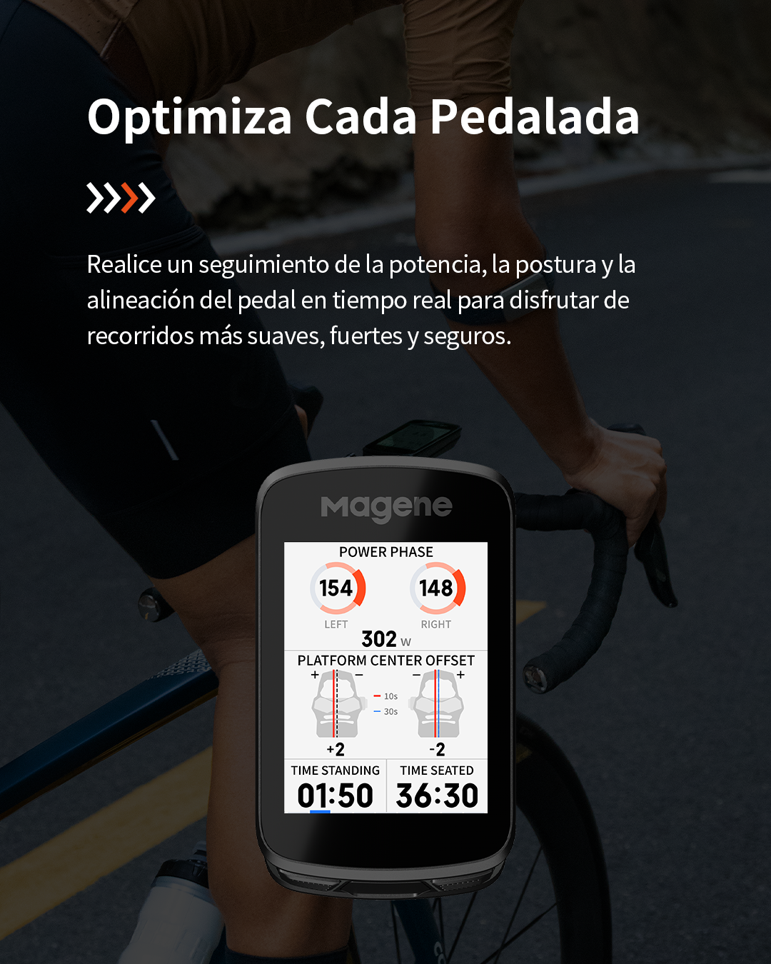 Magene C606 Pro Ciclocomputador GPS Inteligente para Ciclismo