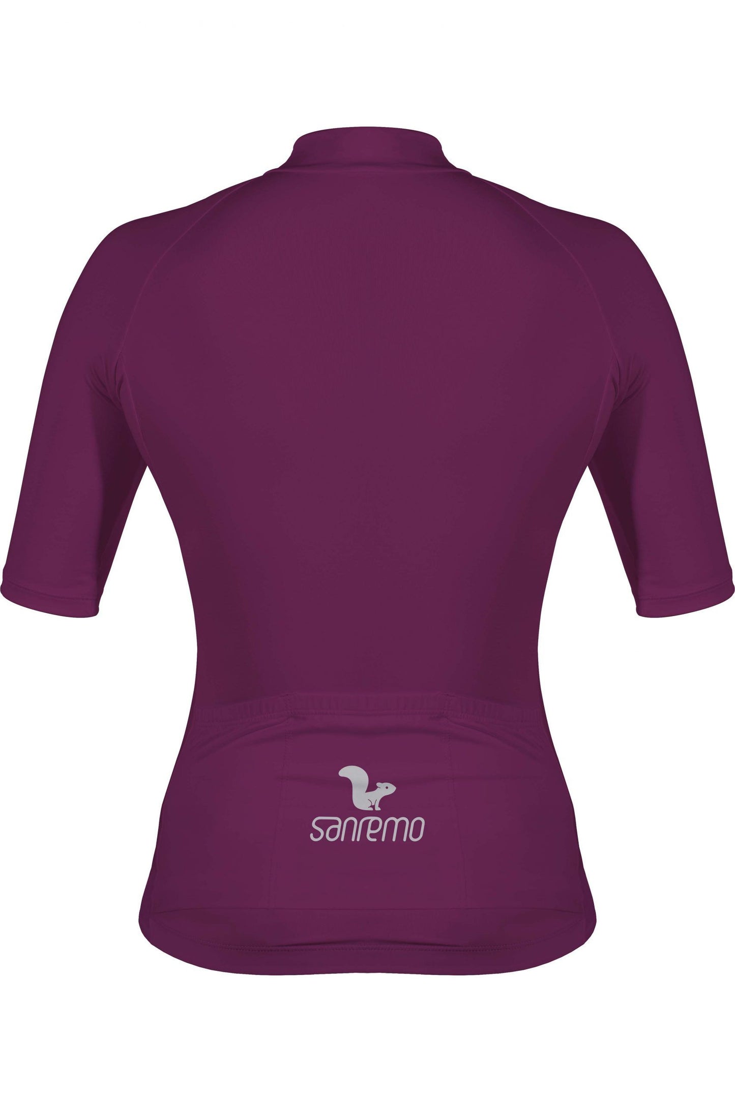 Camiseta Basic Sanremo Morado Oscuro – Mujer