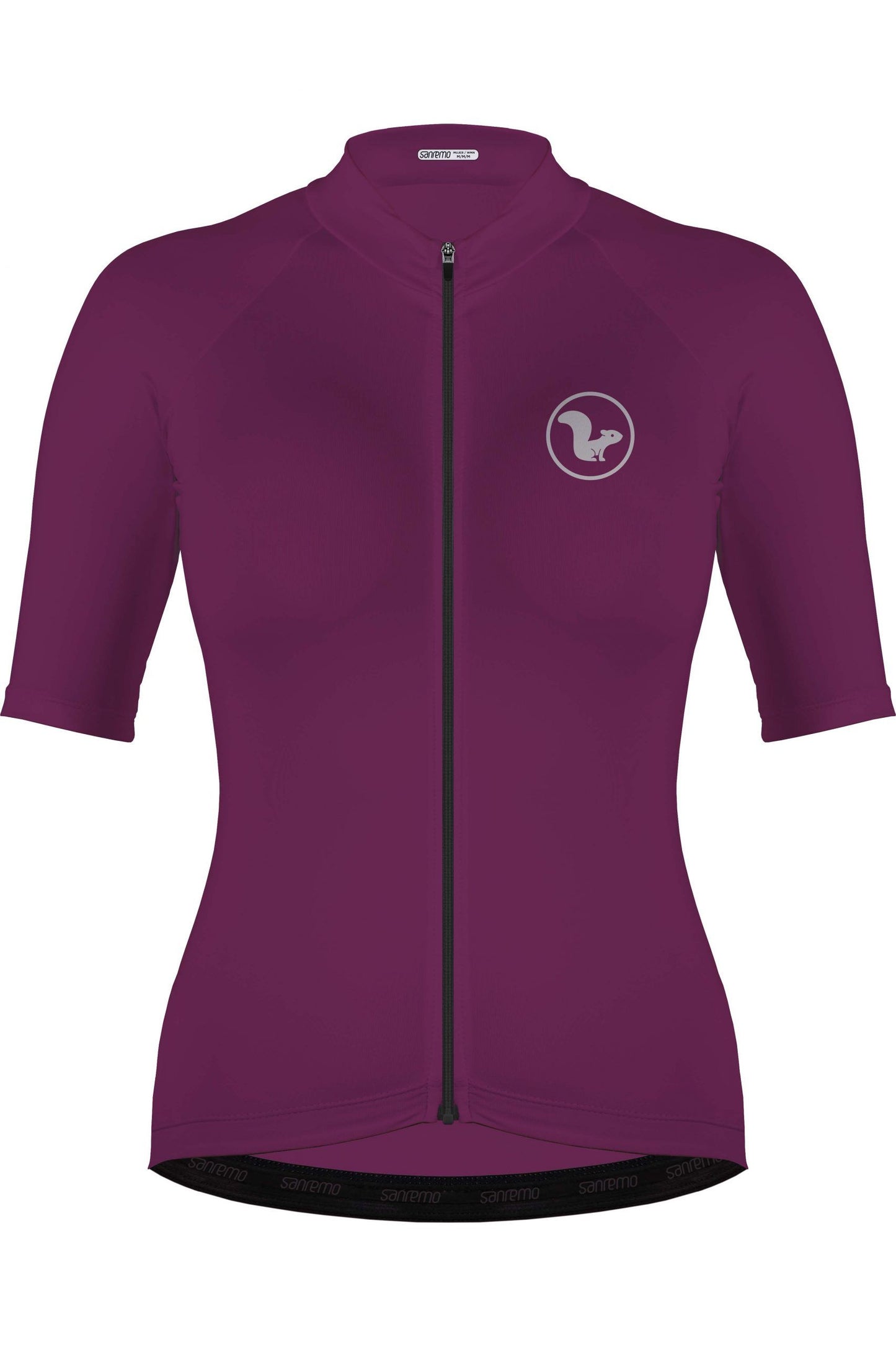 Camiseta Basic Sanremo Morado Oscuro – Mujer