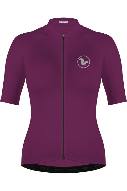 Camiseta Basic Sanremo Morado Oscuro – Mujer
