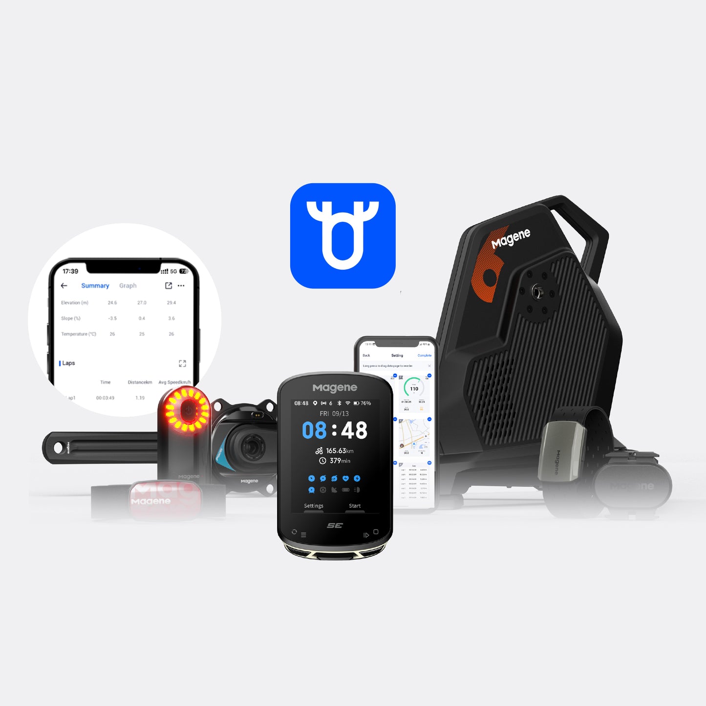 Ciclocomputadora para Bicicleta Inteligente C506 SE