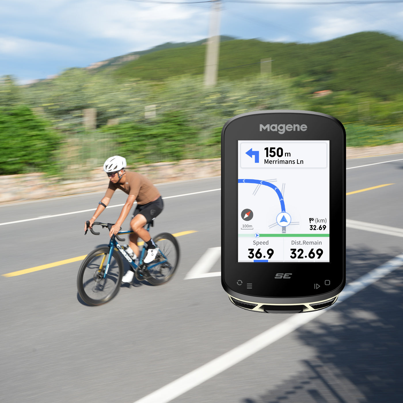 Ciclocomputadora para Bicicleta Inteligente C506 SE
