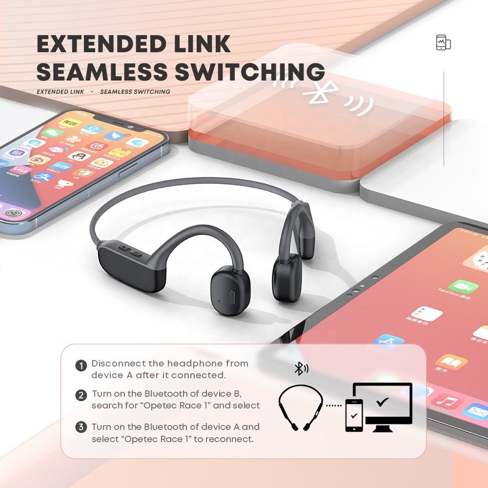 Audífonos de condición osea , de 32gb con Bluetooth