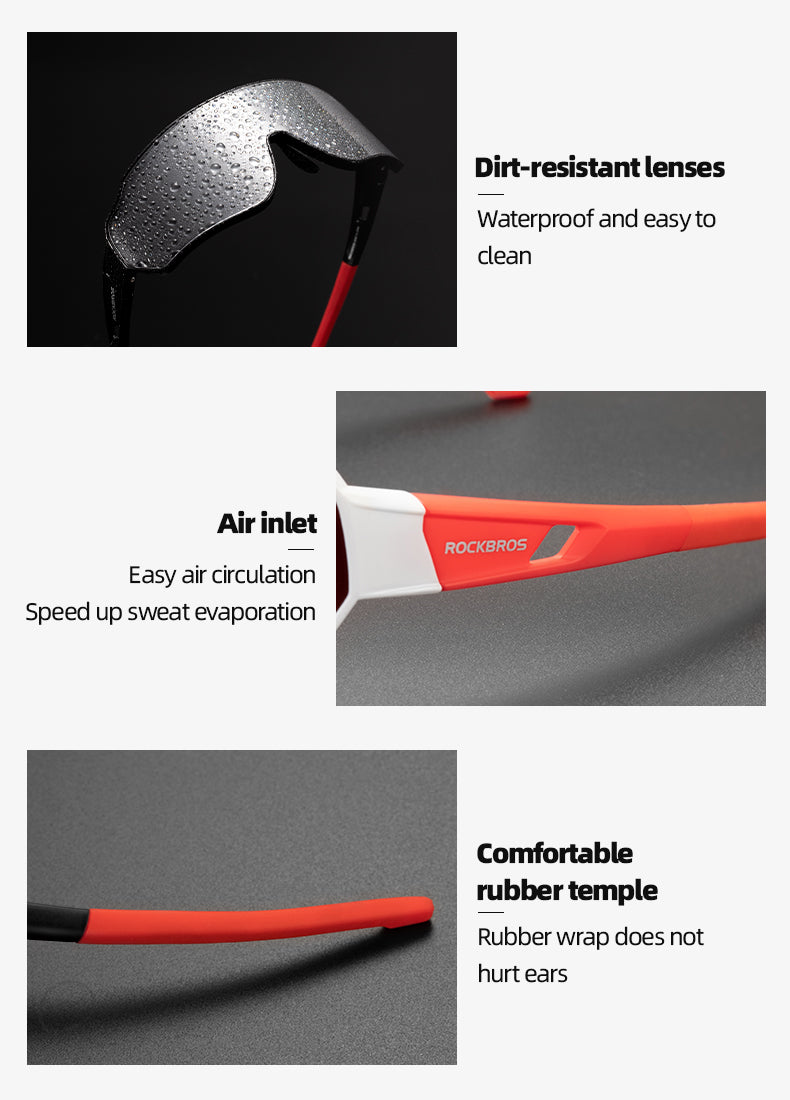 GAFAS de ciclismo 10162 polarizados Rockbros