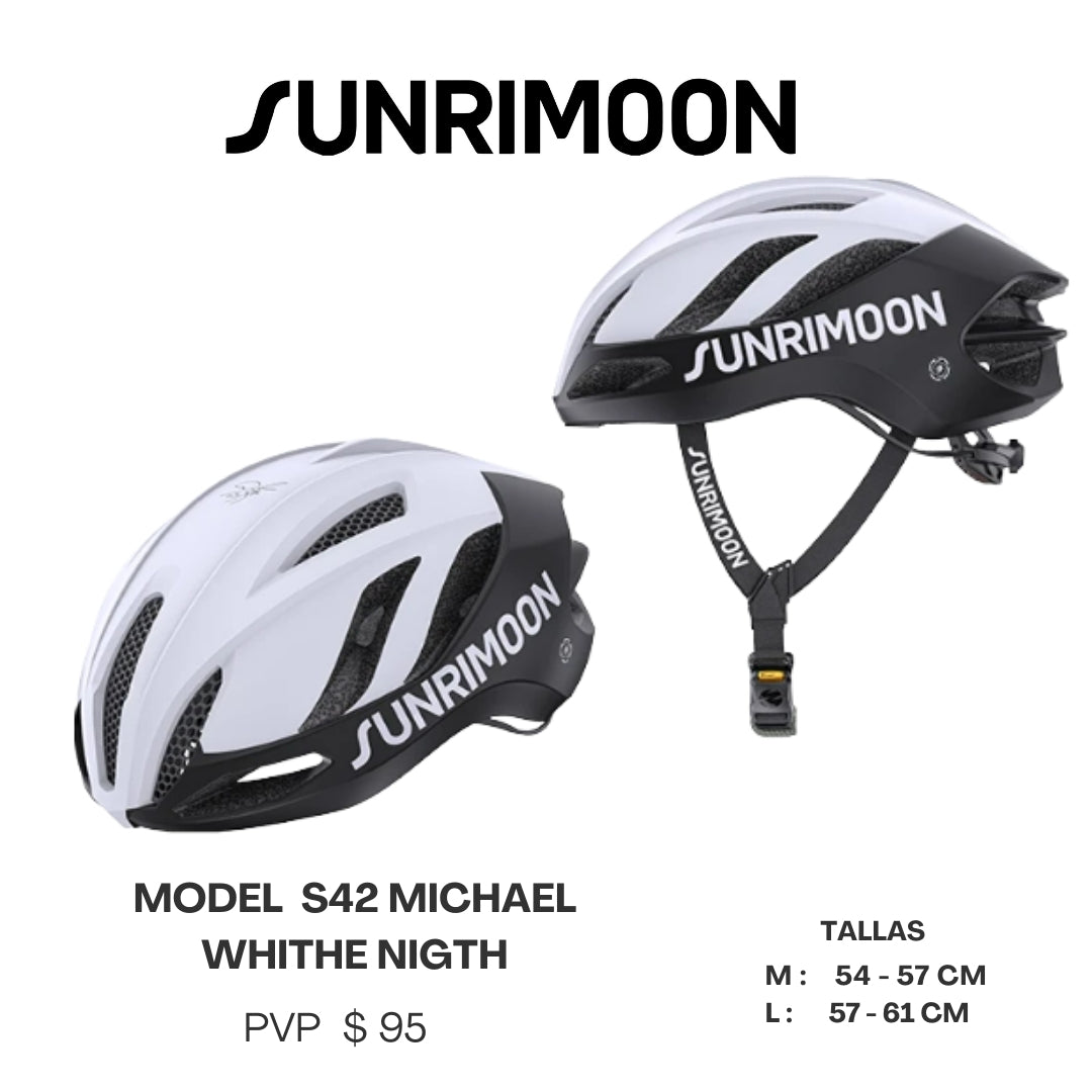 SUNRIMOON S42 Michael — Casco Ultraligero de Alta Ventilación  3D-GRID© & O-VITA (Copia)