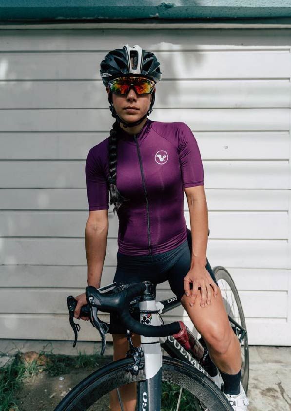 Camiseta Basic Sanremo Morado Oscuro – Mujer