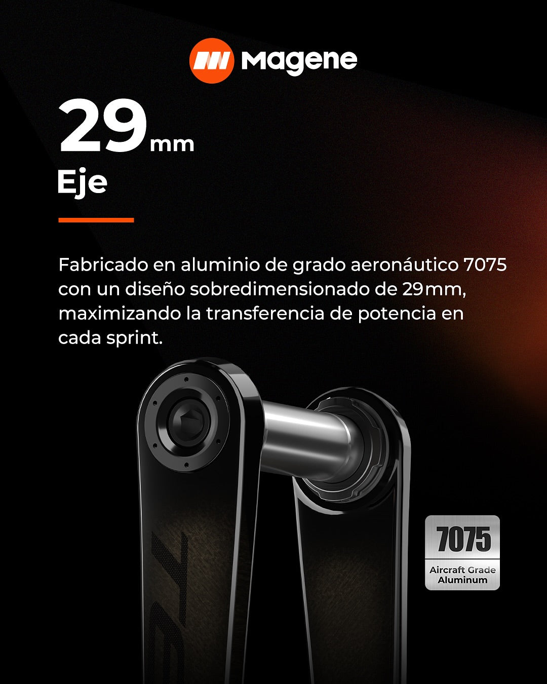TEO P515 – Juego de Bielas de Carbono con Potenciómetro