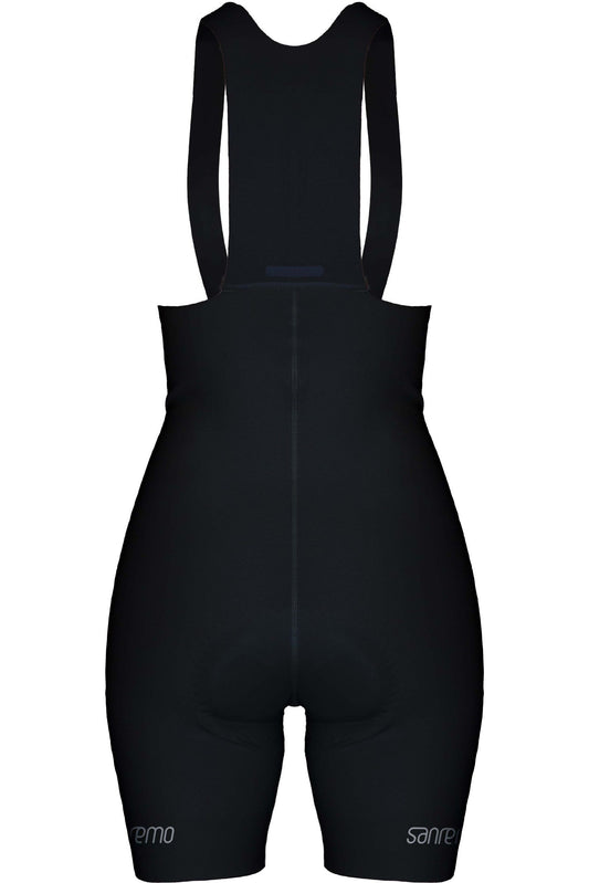 Pantaloneta  Sanremo Strade Negro – Mujer Pad Italiano