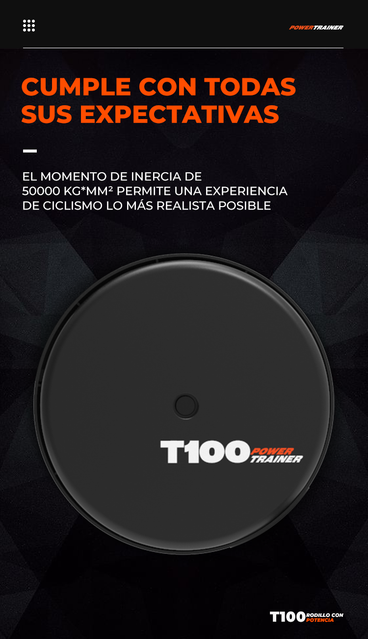 Simulador Inteligente Entrenador de bicicleta Magene  T100