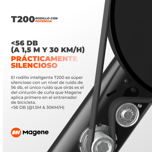 Simulador Inteligente Magene T200 SWIFT ANT+ BLUETOOTH